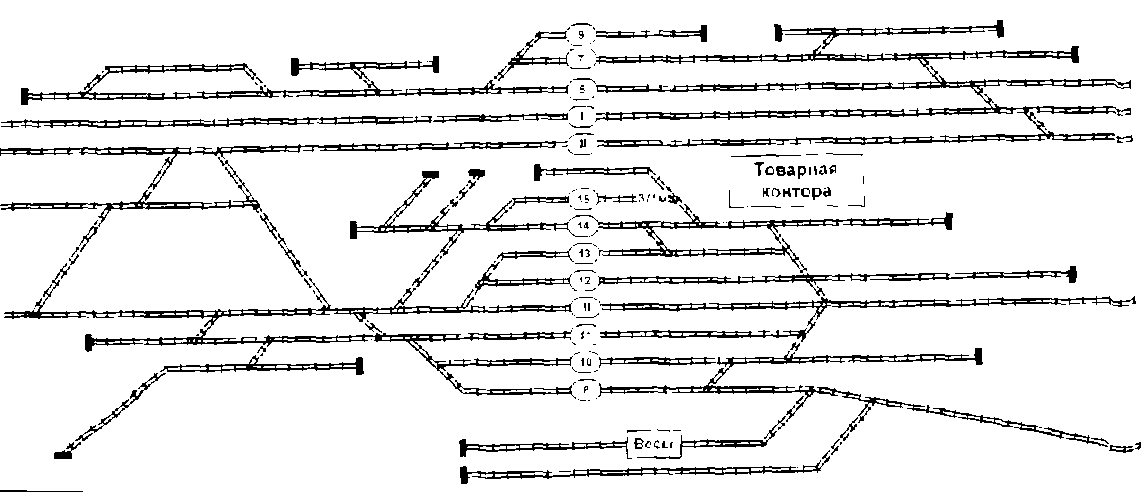 Восточный вокзал схема путей