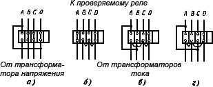 Блок испытательный би 4 схема