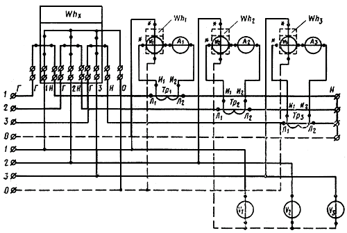 Меркурий 234 схема подключения через трансформаторы тока