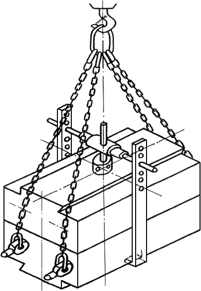 Петля для строповки. Траверса самобалансирующаяся для плит перекрытия. Строп для крепления цепной тали на швеллер. Траверса для подъема плит перекрытия.