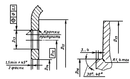 Не притуплять на чертеже